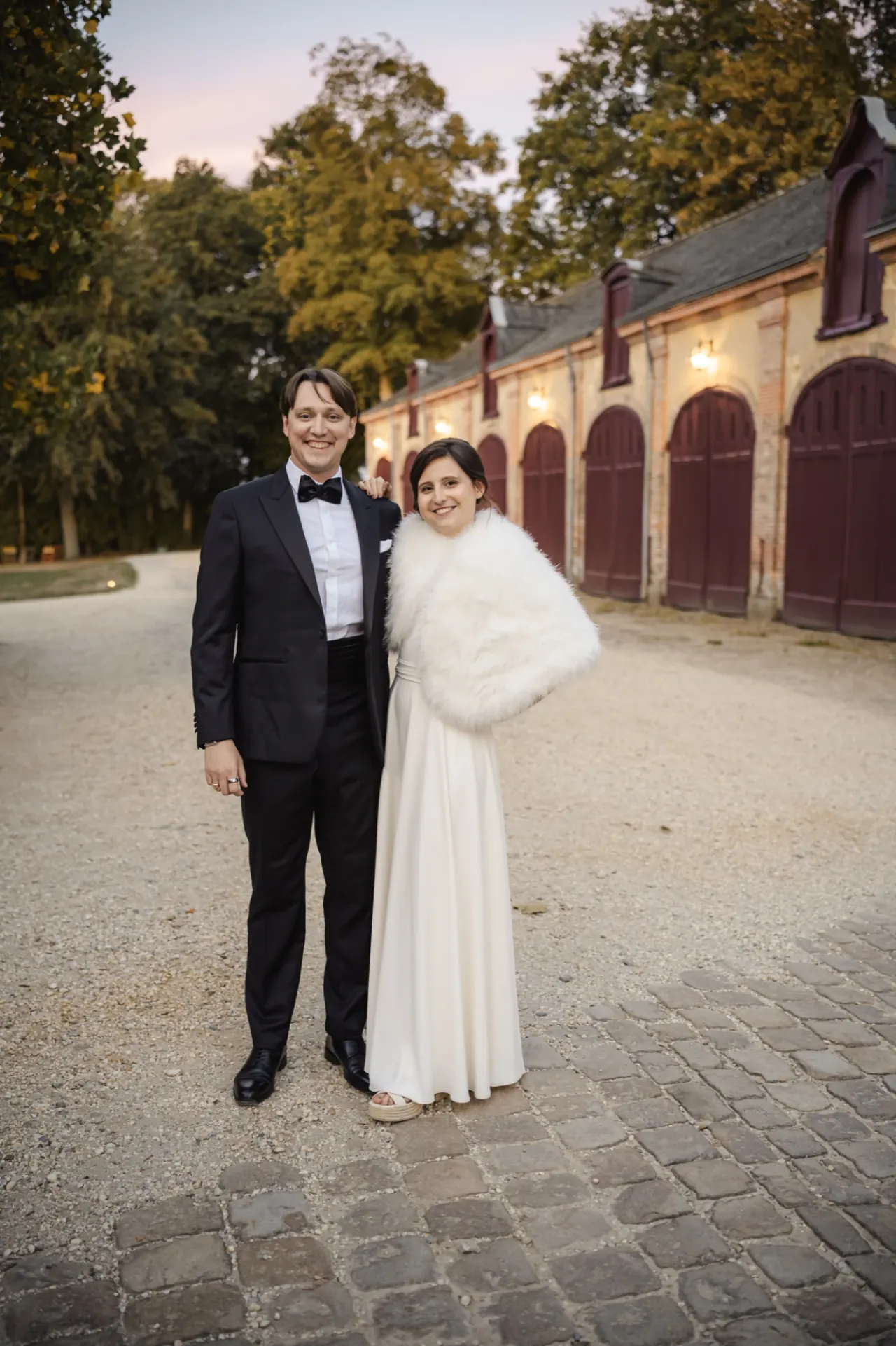 Ombeline et Haris lors de leur mariage
