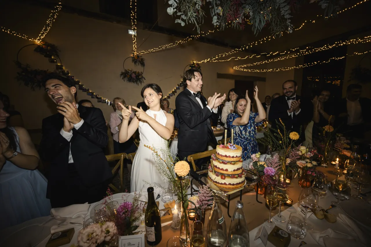 Ombeline et Haris lors de leur mariage